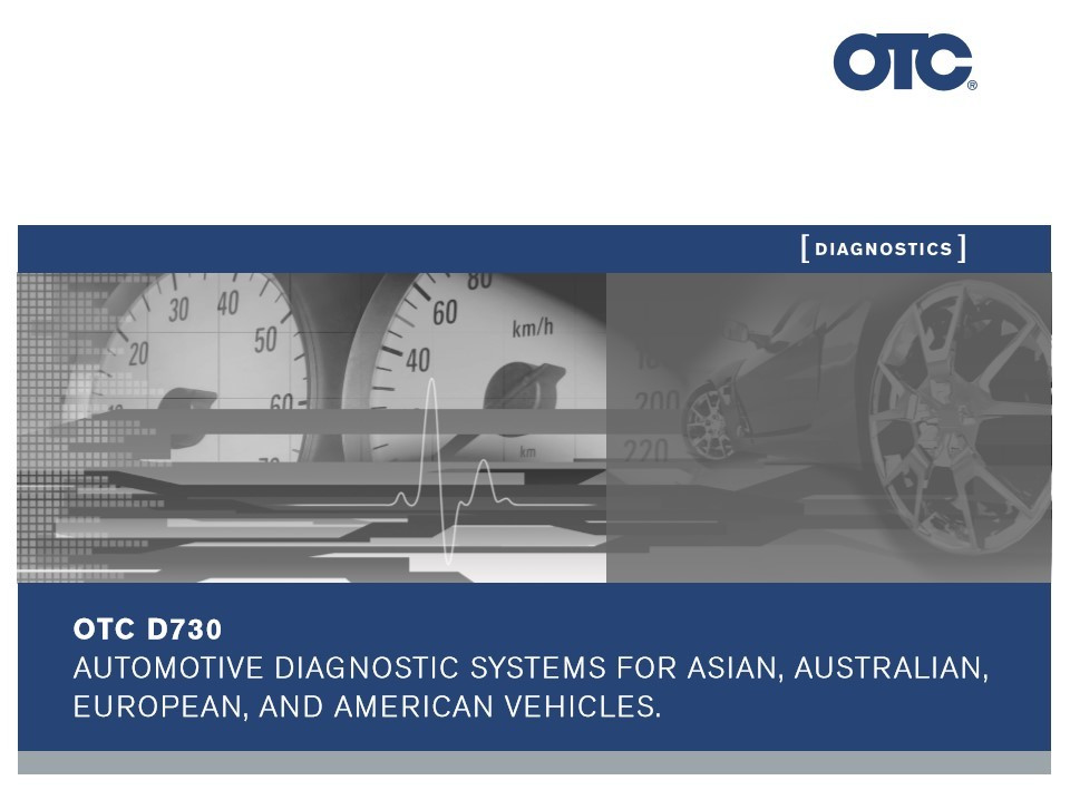 SPX AUTOBOSS OTC D730 Super Scanner Automotive Diagnostic Systems Update Online Support Multi-brand Vehicles