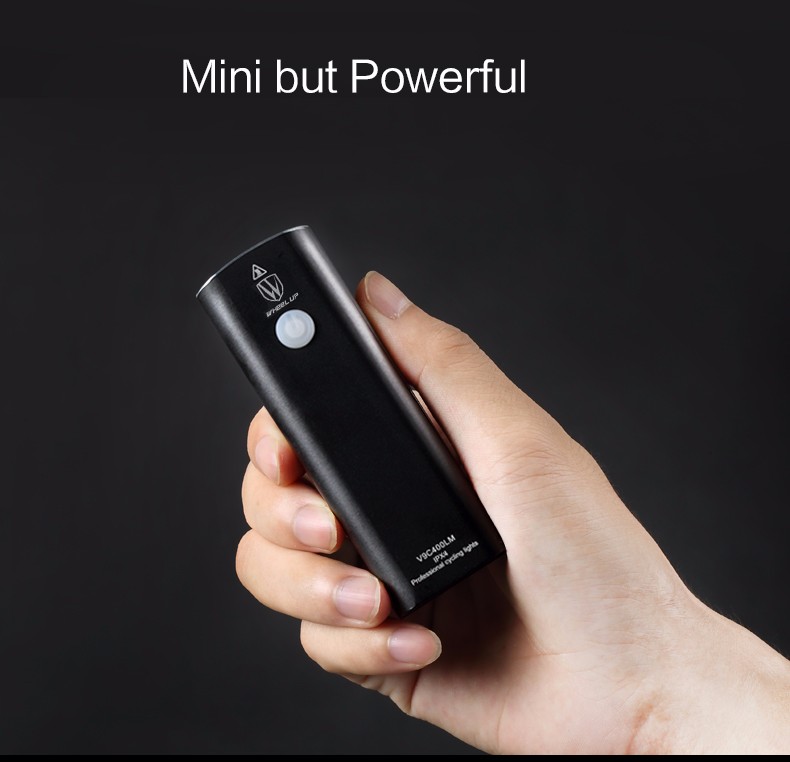 WHEEL UP Usb Rechargeable Bike Light Front Handlebar Cycling Led Light Battery Flashlight Torch Headlight