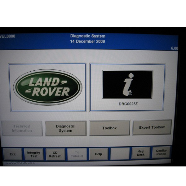 T4 Moblie Plus Diagnostic System for Land Rover Software Display 2