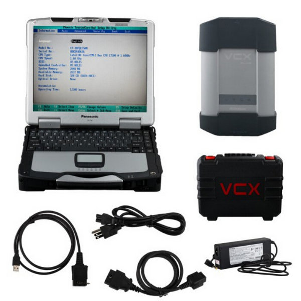 AllScanner VCXPLUS MULTI Scanner (Porsche Piwis Tester II