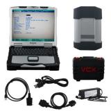 AllScanner VCX-PLUS MULTI Scanner (Porsche Piwis Tester II V14.0+Land Rover JLR V139) with Panasonic CF-30 or Lenovo E49 Laptop