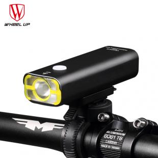 WHEEL UP Usb Rechargeable Bike Light Front Handlebar Cycling Led Light Battery Flashlight Torch Headlight