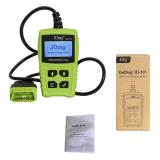 JDiag JD101 OBDII EOBD CAN Code Scanner Car Diagnostic Tool