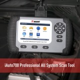 VIDENT iAuto700 Professional Car Full System Diagnostic Tool for Engine Oil Light EPB EPS ABS Airbag Reset Battery Configuration