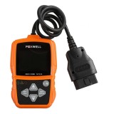 Original FOXWELL NT204 OBD2 CAN Diagnostic Tool Fault Code Reader Multi-languages Available