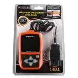 Original FOXWELL NT204 OBD2 CAN Diagnostic Tool Fault Code Reader Multi-languages Available