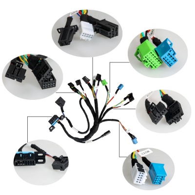 2019 New Set of BENZ EIS/ESL Cables+7G Cable+ISM + Dashboard Connector for VVDI MB Tool 