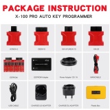 XTOOL X100 Pro2 Auto Key Programmer with EEPROM Adapter Support Mileage Adjustment