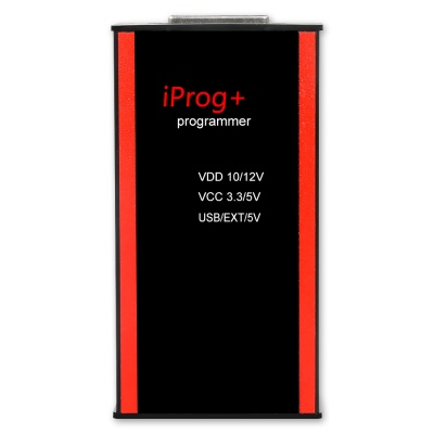 V80 Iprog+ Pro with 7 Adapters Support IMMO + Mileage Correction + Airbag Reset