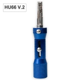 2 in 1 HU66 V.2 Professional Locksmith Tool for Audi VW HU66 Lock Pick and Decoder Quick Open Tool