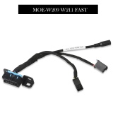 Mercedes Locks OBD Test Line 7 pcs for W209/W211/W906/W169/W208/W202/W210/W639 EZS Cable works with VVDI MB Tool