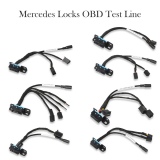 Mercedes Locks OBD Test Line 7 pcs for W209/W211/W906/W169/W208/W202/W210/W639 EZS Cable works with VVDI MB Tool