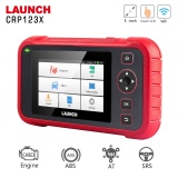 LAUNCH CRP123X OBD2 Code Reader for Engine Transmission ABS SRS Diagnostics with AutoVIN Service Lifetime Free Update Online