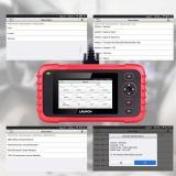 LAUNCH CRP123X OBD2 Code Reader for Engine Transmission ABS SRS Diagnostics with AutoVIN Service Lifetime Free Update Online