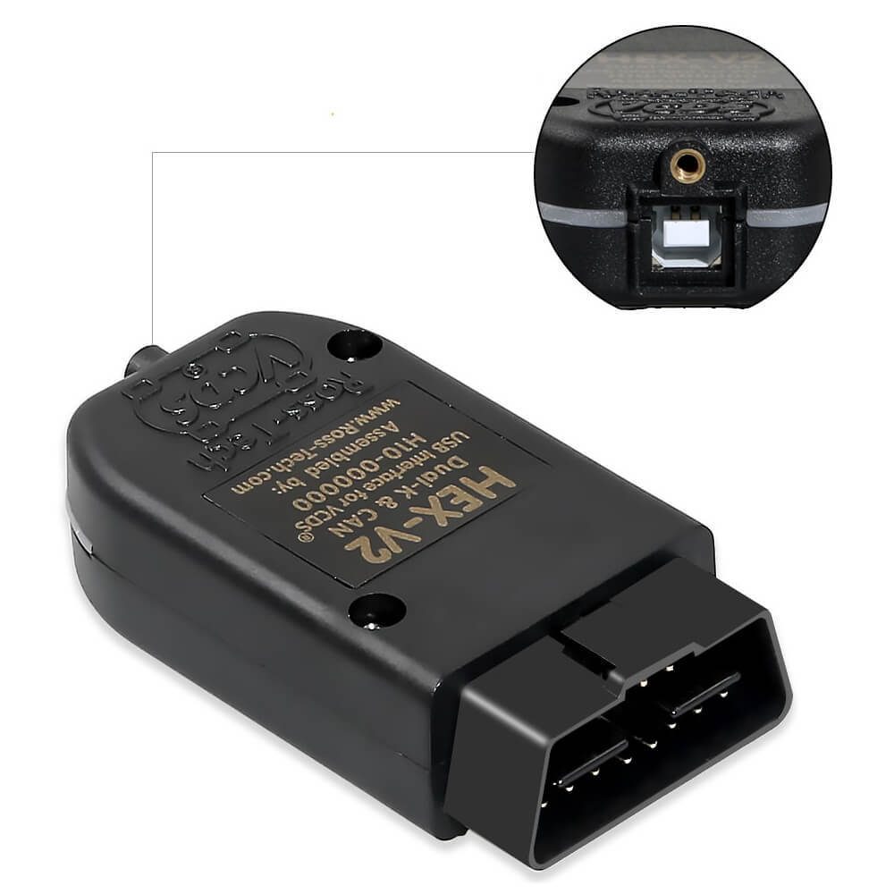 VCDS VAG COM 2022 HEX V2 USB Interface VagCom 21.3 Testers FOR VW