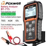 Original Foxwell BT715 BT-715 Battery Analyzer for 12V & 24V with Multi-Language