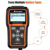 Original Foxwell BT715 BT-715 Battery Analyzer for 12V & 24V with Multi-Language