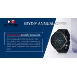 Original KEYDIY KD Smart Watch KD-SW01 Quartz Waterproof