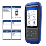 XTOOL TP150 Tire Pressure Monitoring System OBD2 TPMS Scanner Tool with 315&433 MHZ Sensor