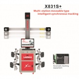 Original LAUNCH X831S+ X831 Plus 3D 4-Post Car Alignment Lifts Platform Supports Multi-language UNICODE