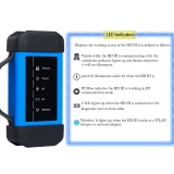 Original Launch X431 V+ HD3 Wifi/Bluetooth Heavy Duty Truck Diagnostic Tool Free Update Online