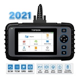 TOPDON ArtiDiag600 OBD2 Scanner Auto Code Reader 4 System Car Diagnostic Tool ABS SRS Engine Test Automative Scanner Free Update