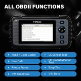 TOPDON ArtiDiag600 OBD2 Scanner Auto Code Reader 4 System Car Diagnostic Tool ABS SRS Engine Test Automative Scanner Free Update