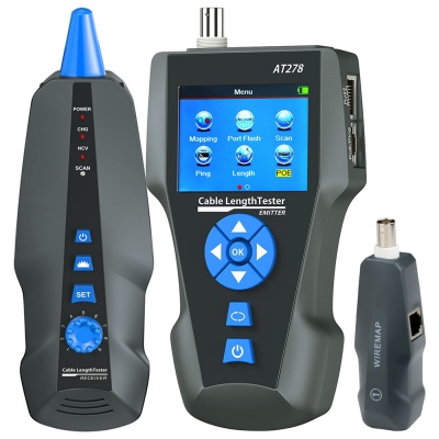 KOLSOL AT278 TDR Multi-functional LCD Network Cable Tester