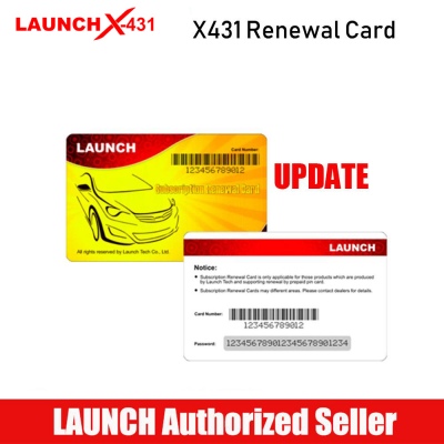 One Year Online Software Update Service for Launch X431 HD III Module