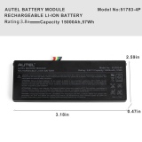 Battery for Autel MaxiIM IM608&Auro Otosys IM600