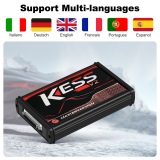 Online Version Kess V5.017 with Red PCB Support 140 Protocol No Token Limited