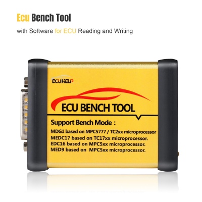 2023 ECUHelp ECU Bench Tool Full Version with License Supports MD1 MG1 EDC16 MED9 No Need to Open ECU