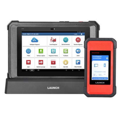 2024 Launch X431 PAD V Elite J2534 Tool With New Smartlink C Support ECU/ECM Online Program Topology Map CANFD/DoIP and 60+ Services