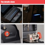 Xhorse Dolphin II XP-005L XP005L Automatic Portable Key Cutting Machine with Adjustable Screen and Built-in Battery