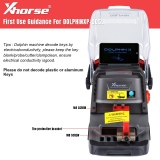 Xhorse Dolphin II XP-005L XP005L Automatic Portable Key Cutting Machine with Adjustable Screen and Built-in Battery