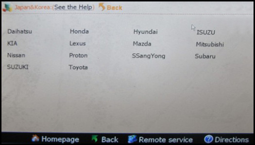 Digimaster 3 supportted Japanese and Korean car list