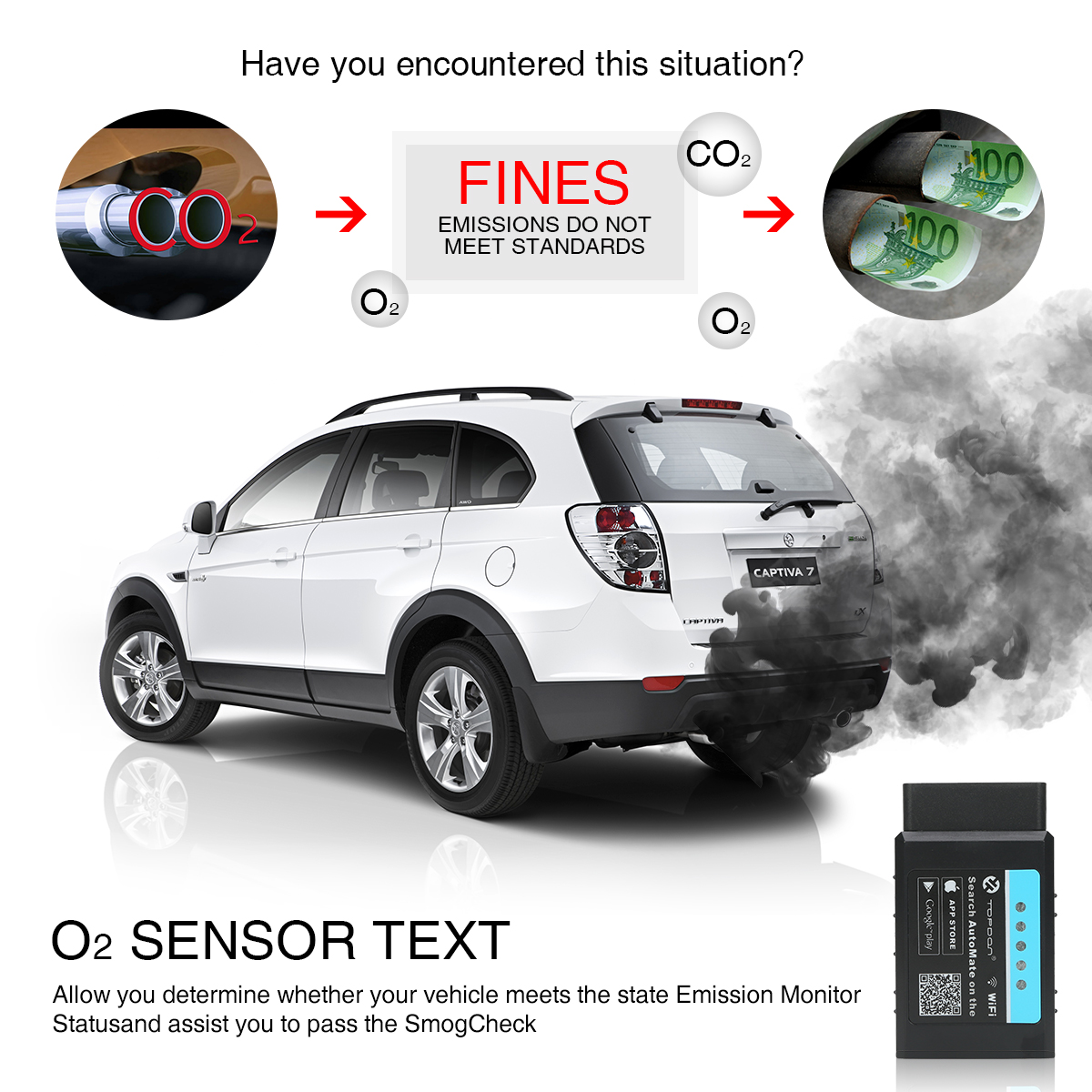 TOPDON AutoMate WiFi OBD2 Scanner Automotive Full Function