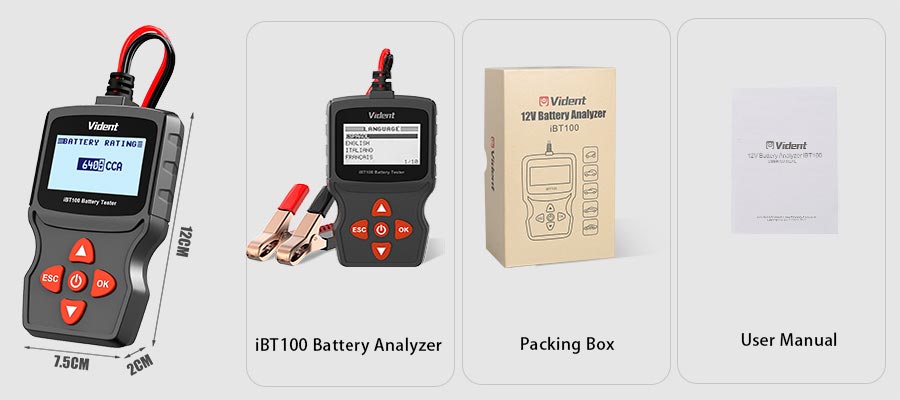 Vident iBT100 Battery Analyzer 