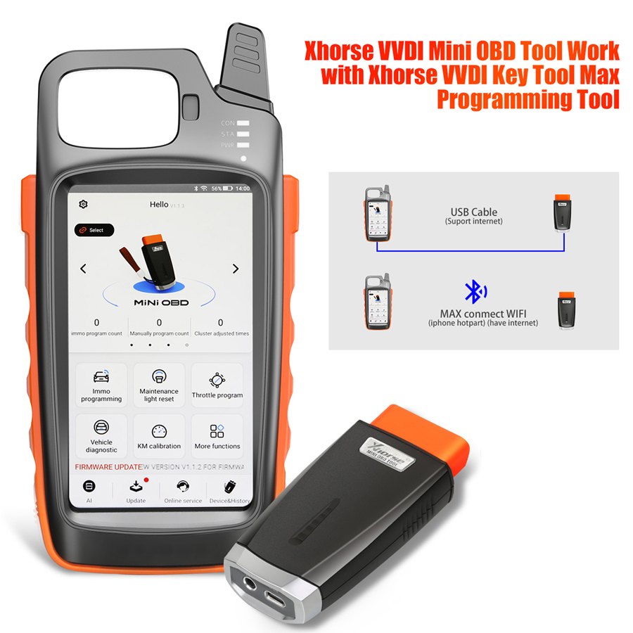 VVDI Key Tool Max PLUS MNI OBD TOOL