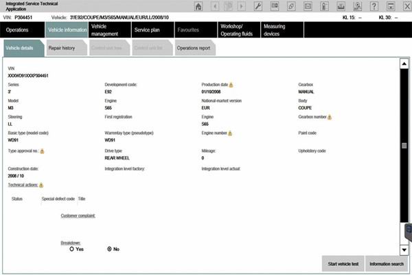 Super iCOM 2015-03 Version Software for BMW ICOM/ICOM A2 Support Update Online Fit All Sata Latops