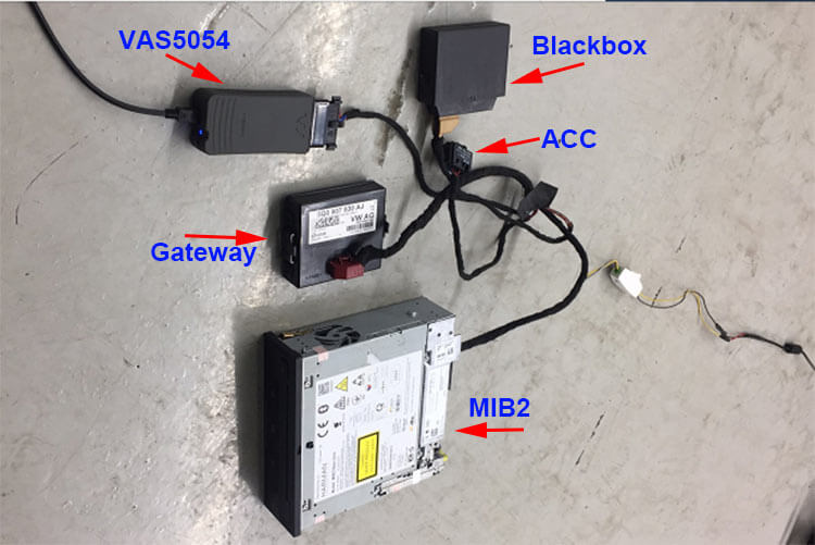 MQB BlackBox Car MIB2 Carplay Navigation Activation No Need FSC Code