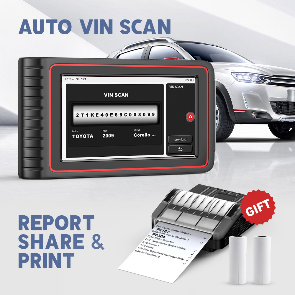 THINKCAR Thinktool Car Diagnostic Tools Full System Automotive Scanner ECU Coding TPMS Programming OBD2 Scanner Professional