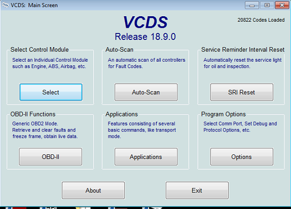 Scanner VAG COM 19.6 (VCDS)