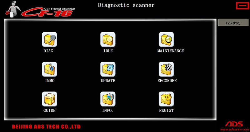 ADS CF-16 Vehicle Communication Interface