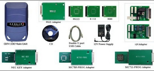 ckm100 car key master standard configuration list