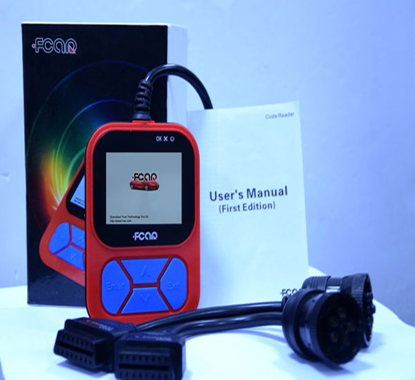 f502 heavy vehicle code reader full screen