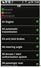 IOBD2 Diagnostic Tool display 2