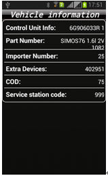 IOBD2 Diagnostic Tool display 3