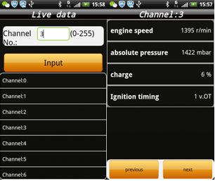 IOBD2 Diagnostic Tool display 6