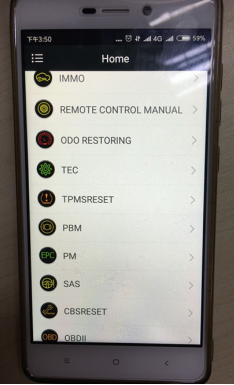 JBT V-GPII IMS C91 Function List